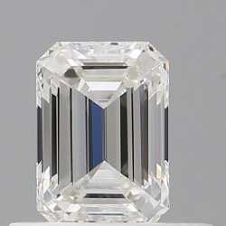 Diament szlif szmaragdowy, 0.5ct, VVS1, G, GIA 6535648717