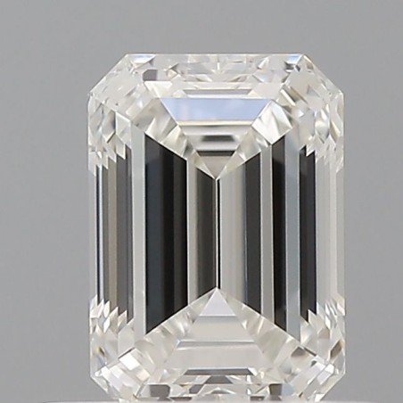 Diament szlif szmaragdowy, 0.5ct, VVS1, H, GIA 7523371001