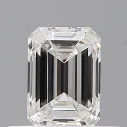 Diament szlif szmaragdowy, 0.5ct, VVS1, F, GIA 2536593795