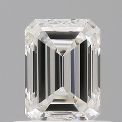 Diament szlif szmaragdowy, 0.6ct, VVS1, G, GIA 3535593681
