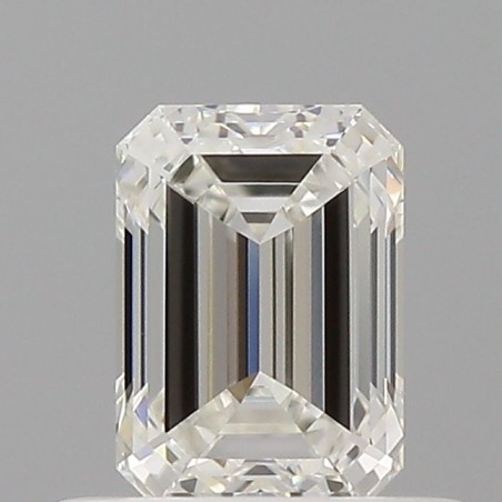 Diament szlif szmaragdowy, 0.5ct, VVS1, H, GIA 6531637666