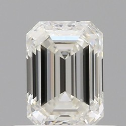 Diament szlif szmaragdowy, 0.5ct, VVS1, H, GIA 6532592869