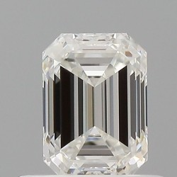 Diament szlif szmaragdowy, 0.53ct, VVS1, G, GIA 2537644106