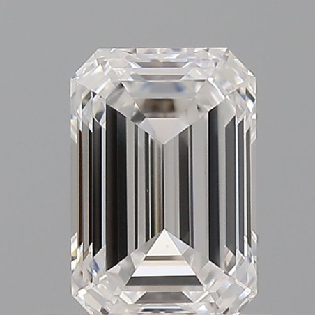 Diament szlif szmaragdowy, 0.5ct, VVS2, D, GIA 7522681697