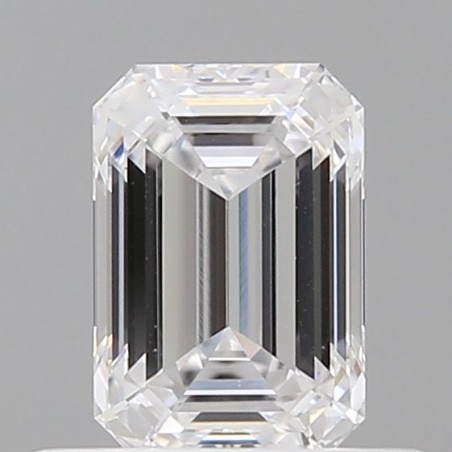 Diament szlif szmaragdowy, 0.5ct, VVS1, D, GIA 5533135793
