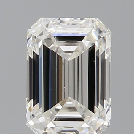 Diament szlif szmaragdowy, 0.52ct, SI1, H, GIA 7531473178