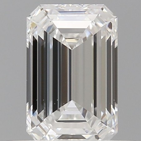 Diament szlif szmaragdowy, 0.59ct, VS2, E, GIA 7526978659