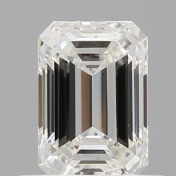 Diament szlif szmaragdowy, 0.55ct, VS2, H, GIA 6532249680