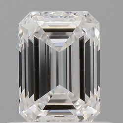 Diament szlif szmaragdowy, 0.57ct, VS1, E, GIA 7526297670