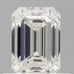 Diament szlif szmaragdowy, 0.58ct, VVS2, H, GIA 7531333192