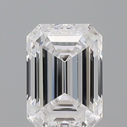 Diament szlif szmaragdowy, 0.52ct, VS2, D, GIA 2537127137