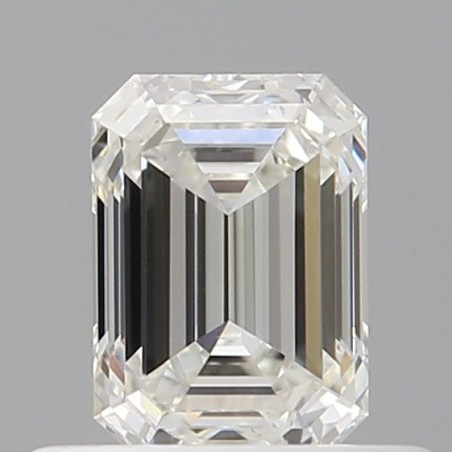 Diament szlif szmaragdowy, 0.5ct, VVS2, H, GIA 2537636488