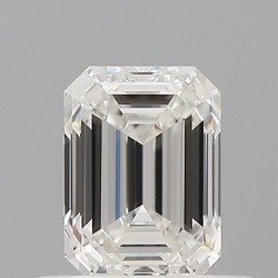 Diament szlif szmaragdowy, 0.5ct, VVS1, G, GIA 2536641562