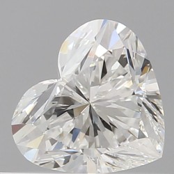 Diament serce, 0.52ct, VVS1, F, GIA 6515802799