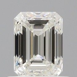 Diament szlif szmaragdowy, 0.7ct, VVS1, H, GIA 7533595453