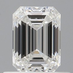 Diament szlif szmaragdowy, 0.7ct, VS1, F, GIA 1528191517