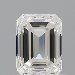 Diament szlif szmaragdowy, 0.5ct, VVS1, H, GIA 3525294930