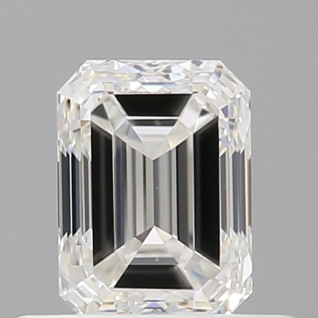 Diament szlif szmaragdowy, 0.5ct, VVS2, G, GIA 6522516400
