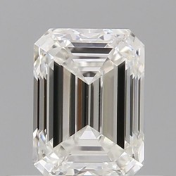 Diament szlif szmaragdowy, 0.5ct, VS1, G, GIA 6525182607