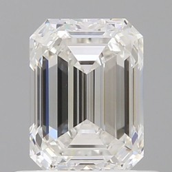 Diament szlif szmaragdowy, 0.7ct, VVS2, H, GIA 5536250802