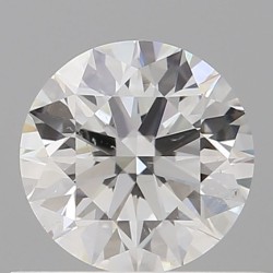 Diament szlif okrągły, 0.6ct, SI1, F, GIA 7532710059