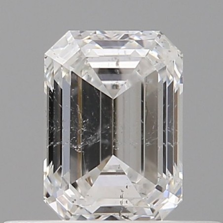 Diament szlif szmaragdowy, 0.5ct, SI2, E, GIA 2517454178
