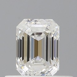 Diament szlif szmaragdowy, 0.5ct, VS1, F, GIA 1538644390