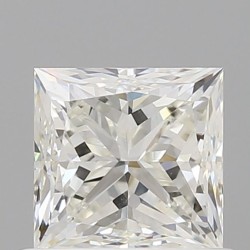 Diament szlif princess, 0.7ct, SI1, I, GIA 5533336269