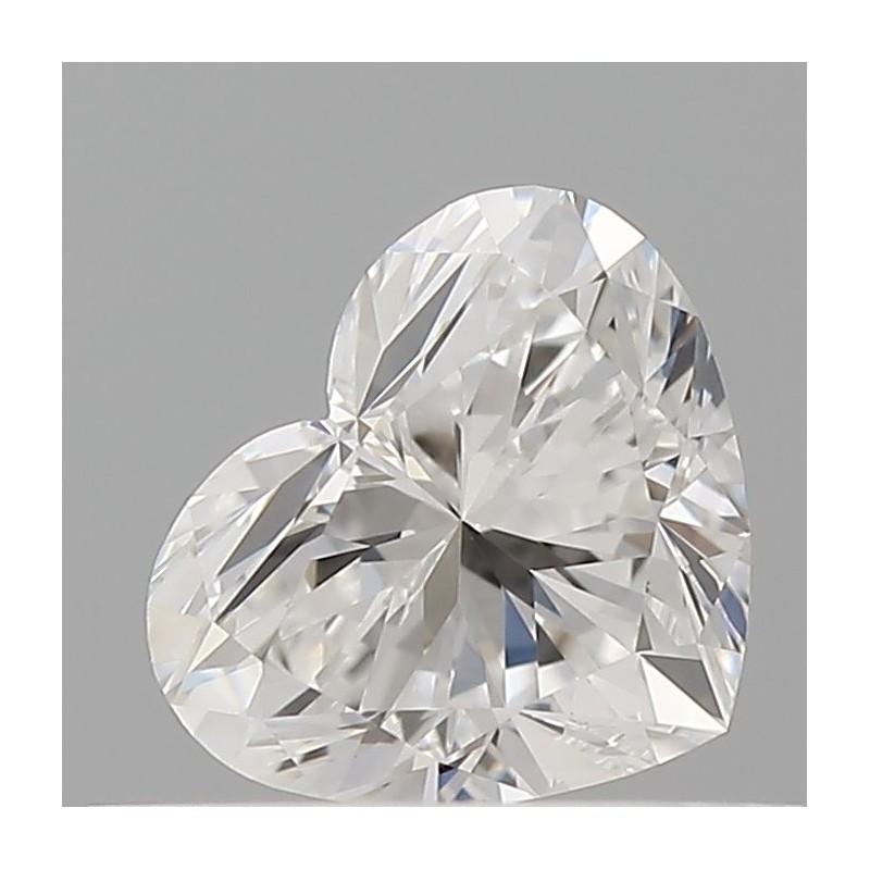 Diament serce, 0.5ct, VVS1, F, GIA 7521021281
