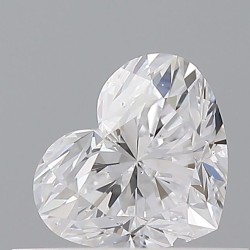 Diament serce, 0.51ct, SI1, D, GIA 2536125719