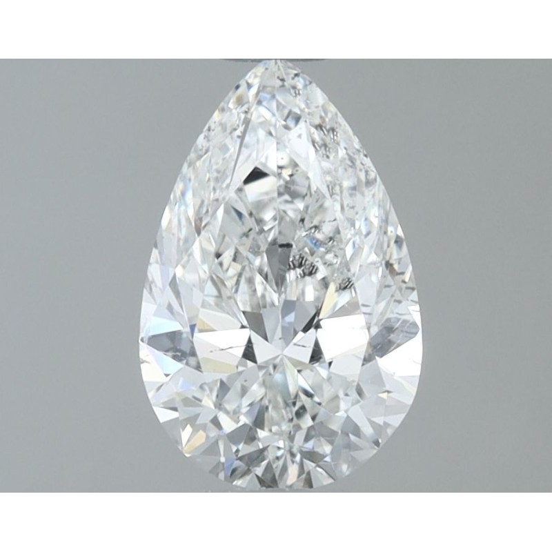 Diament szlif gruszkowy, 0.8ct, SI2, H, GIA 7538805256