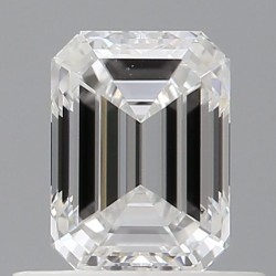 Diament szlif szmaragdowy, 0.7ct, VS1, D, GIA 2526297165