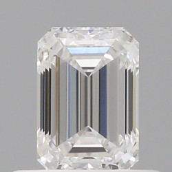 Diament szlif szmaragdowy, 0.5ct, VS1, D, GIA 1539591401