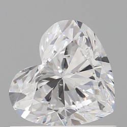 Diament serce, 0.74ct, SI1, D, GIA 7511659455