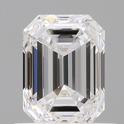 Diament szlif szmaragdowy, 0.7ct, VS1, D, GIA 6532250600