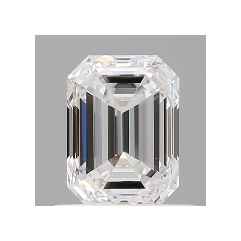 Diament szlif szmaragdowy, 0.7ct, VS1, D, GIA 6532250600