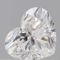 Diament serce, 0.52ct, VS2, D, GIA 6512662719