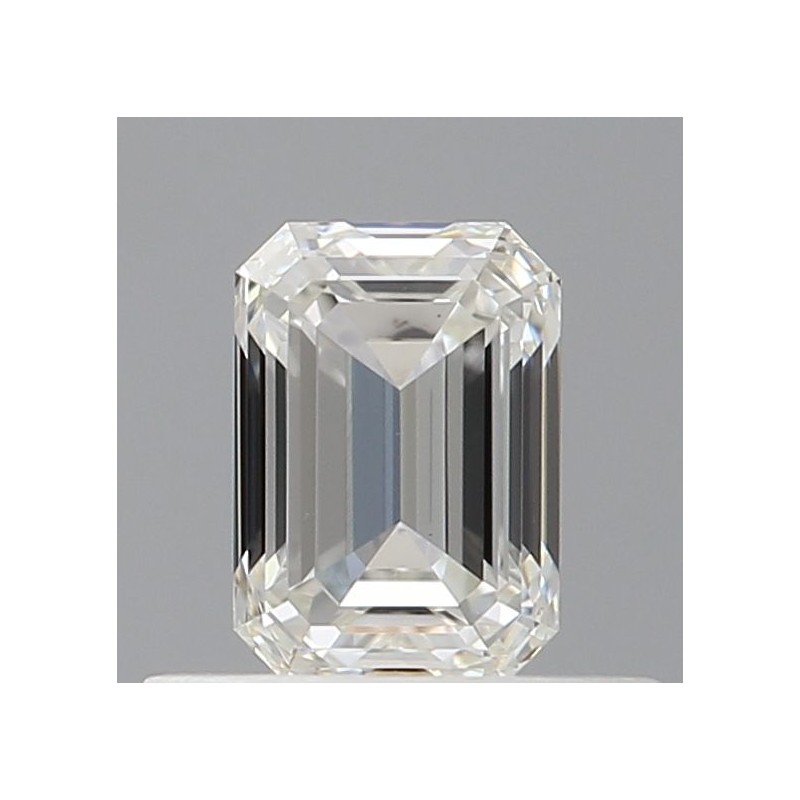 Diament szlif szmaragdowy, 0.5ct, VS1, H, GIA 2527977647