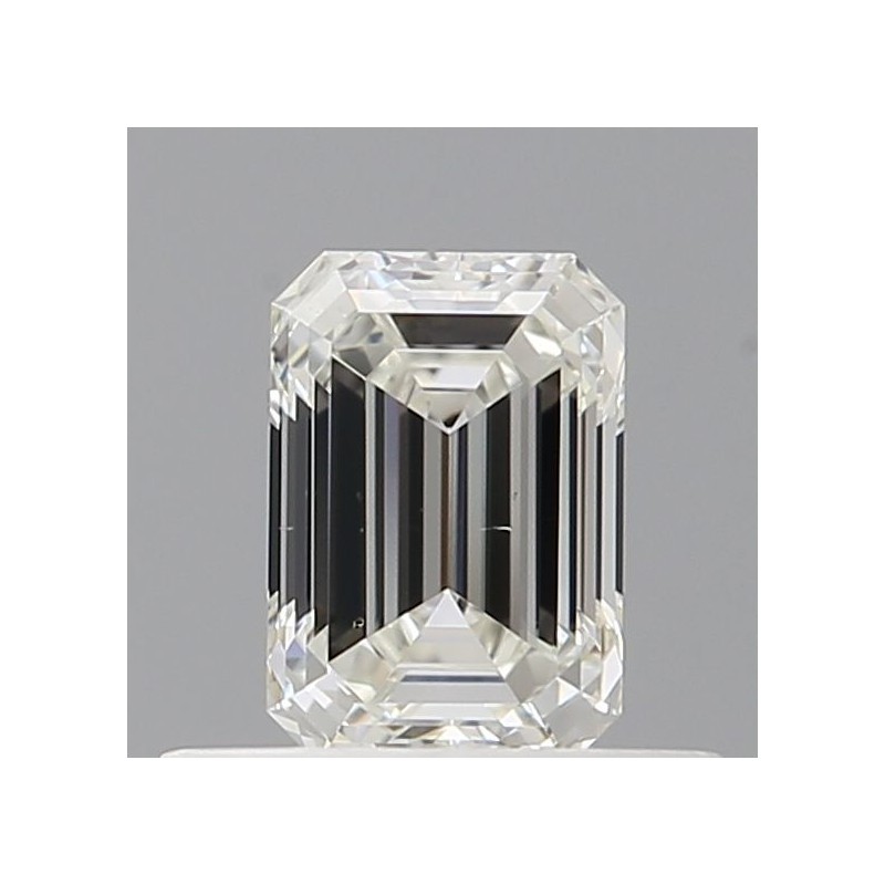 Diament szlif szmaragdowy, 0.5ct, SI1, I, GIA 6531592601