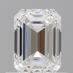 Diament szlif szmaragdowy, 0.71ct, VS1, D, GIA 6491708495