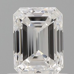 Diament szlif szmaragdowy, 0.7ct, VS1, E, GIA 5523511530