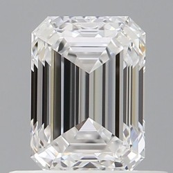 Diament szlif szmaragdowy, 0.7ct, VVS2, D, GIA 1523192295