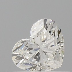 Diament serce, 0.5ct, VS1, I, GIA 6535763576