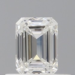 Diament szlif szmaragdowy, 0.5ct, VS2, G, GIA 6531593201