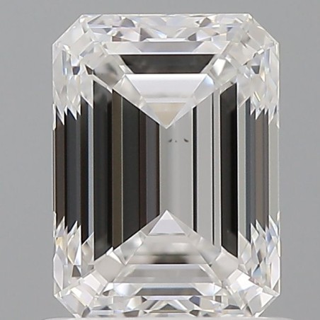 Diament szlif szmaragdowy, 1ct, VS1, E, GIA 7526993958