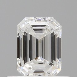 Diament szlif szmaragdowy, 0.5ct, VS2, F, GIA 1528681870