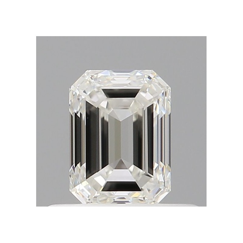 Diament szlif szmaragdowy, 0.5ct, VVS2, H, GIA 2537638836
