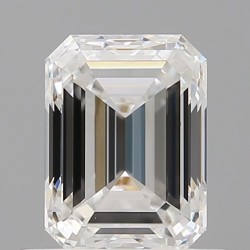 Diament szlif szmaragdowy, 0.7ct, VVS2, F, GIA 2527297340
