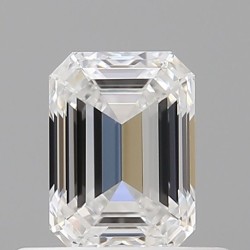 Diament szlif szmaragdowy, 0.51ct, VVS2, E, GIA 5526296578