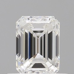Diament szlif szmaragdowy, 0.5ct, VVS2, F, GIA 2526683530
